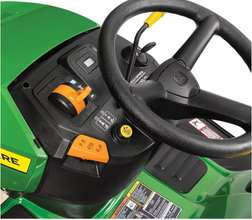 John Deere S120 42 in. 22 HP V-Twin Gas Hydrostatic Riding Lawn Tractor