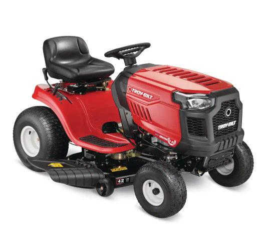Troy-Bilt Bronco 42 in. 19 HP Briggs and Stratton Engine Automatic Drive Gas Riding Lawn Tractor