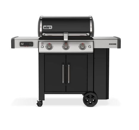 Weber Genesis II EX-315 3-Burner Propane Gas Smart Grill in Black