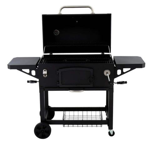 Dyna-Glo Heavy-Duty Extra-Large Charcoal Grill in Black