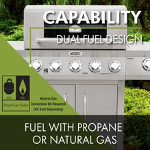 Cuisinart Five Burner Dual Fuel GAS Grill