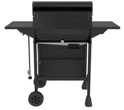 Nexgrill 3-Burner Propane Gas Grill in Black with Side Burner