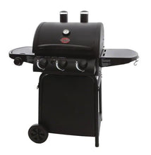 Char-Griller 3-Burner Propane Gas Grill in Black