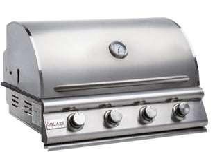 Blaze Prelude LBM 32-Inch 4-Burner Built-In Natural Gas Grill - BLZ-4LBM-NG
