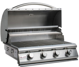 Blaze Prelude LBM 32-Inch 4-Burner Built-In Natural Gas Grill - BLZ-4LBM-NG