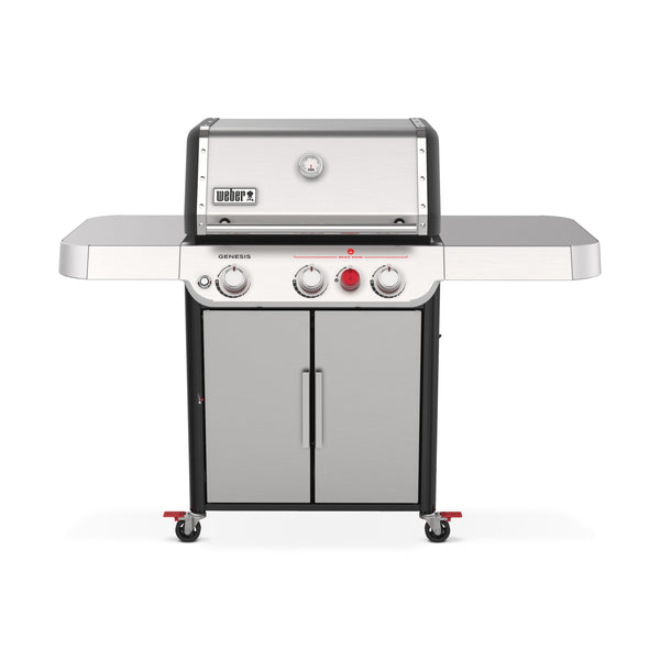 Weber Genesis S-325s 3-Burner Propane Gas Grill in Stainless Steel with Built-In Thermometer